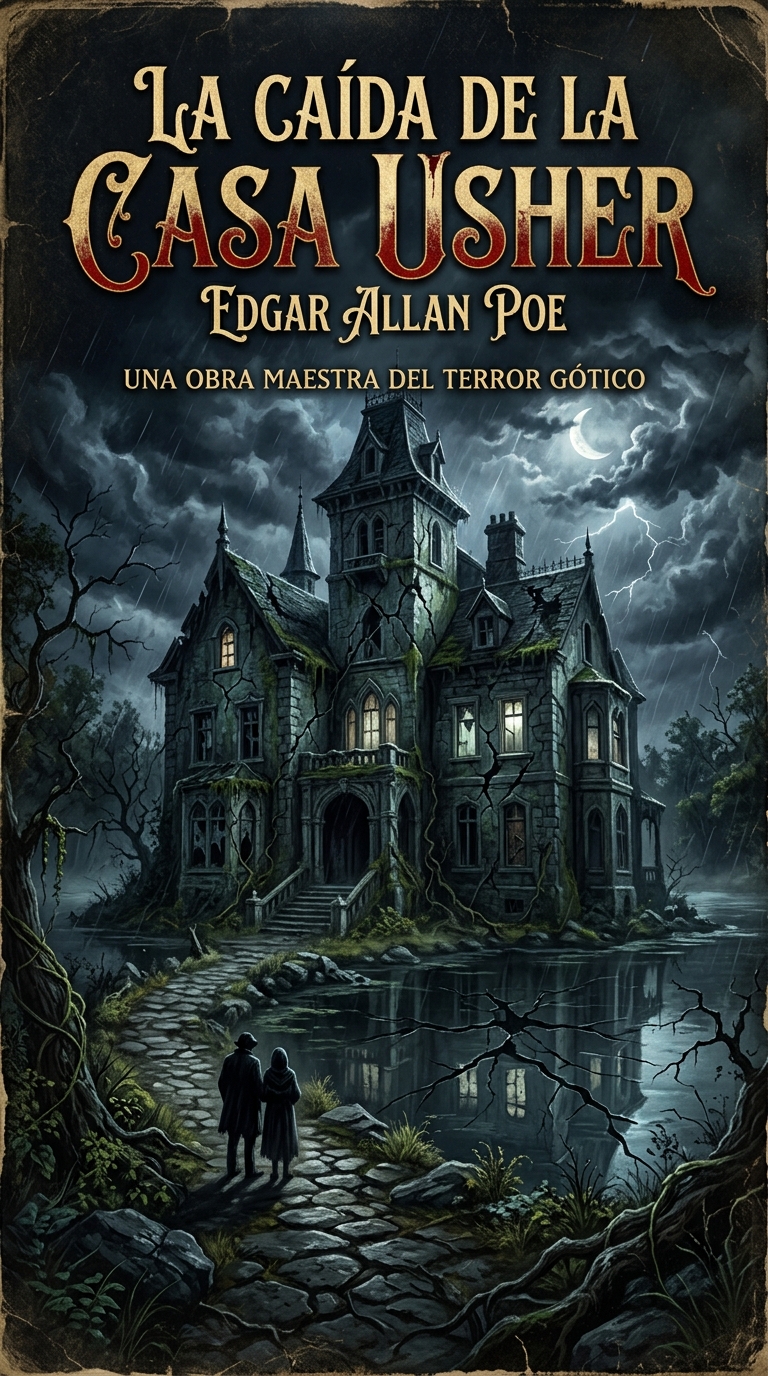 Portada de La caída de la casa Usher